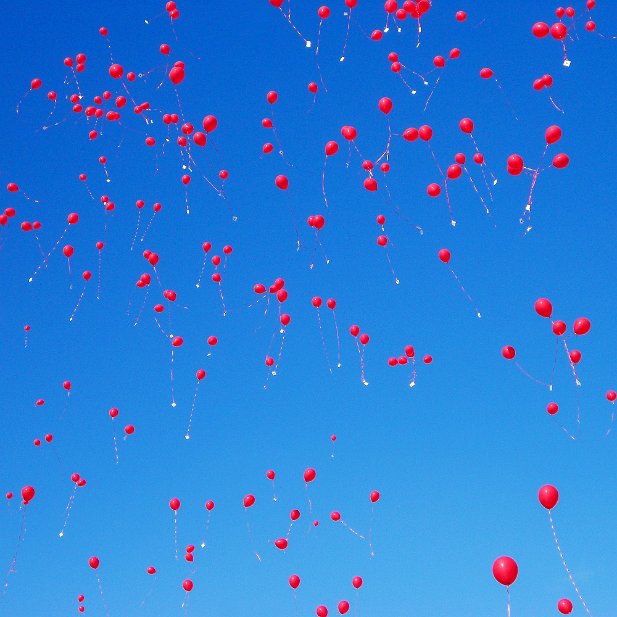 Lâcher de ballons