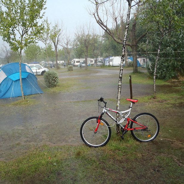 Il pleut pas de vélo !