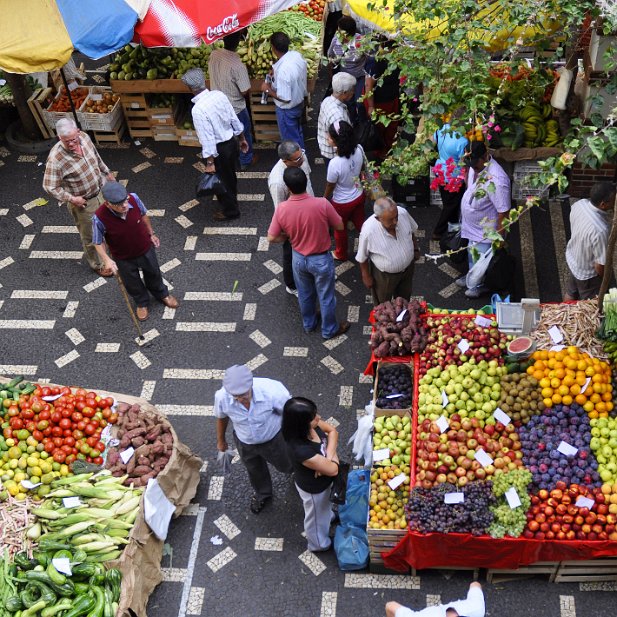 Marché de Funchal (Madère) Marché de Funchal (Madère)