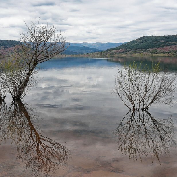 Reflets au Salagou