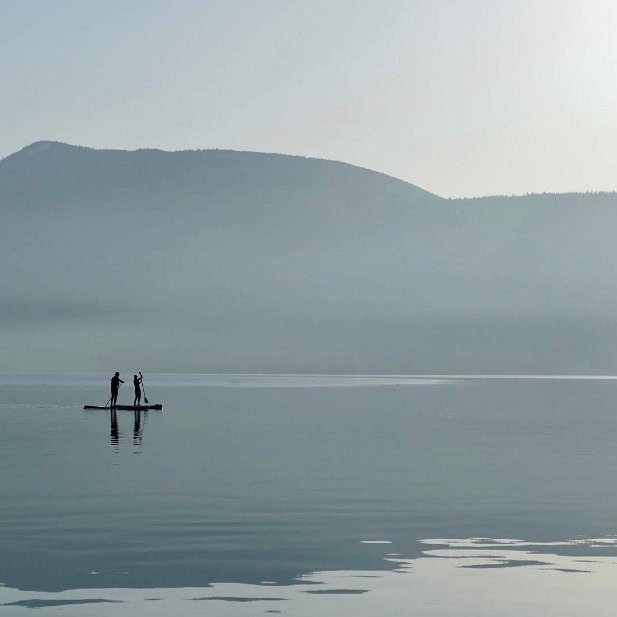 Paddle sur le lac