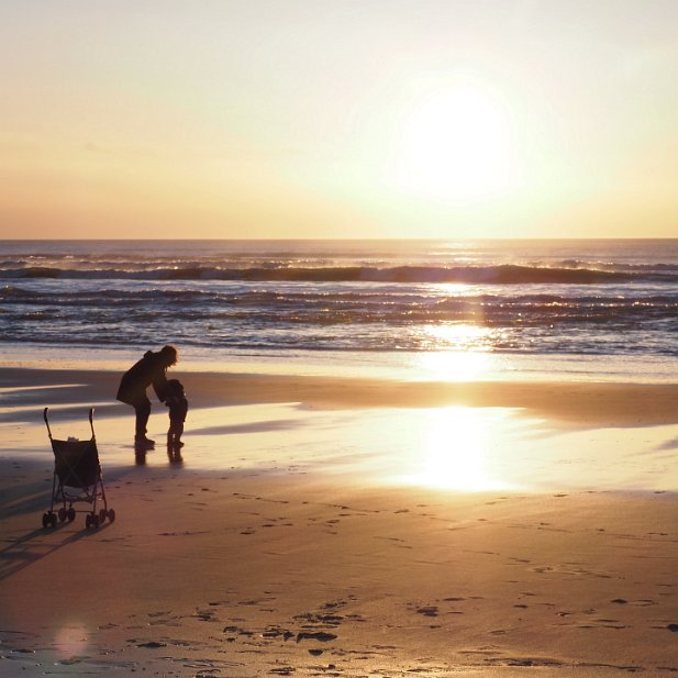 l'été à la plage