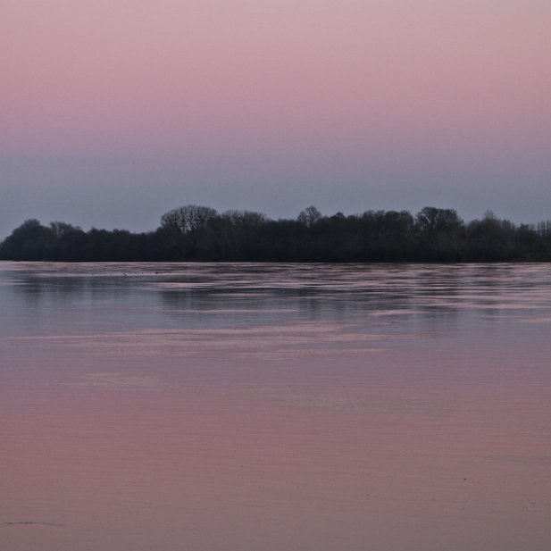 Crépuscule sur la Loire