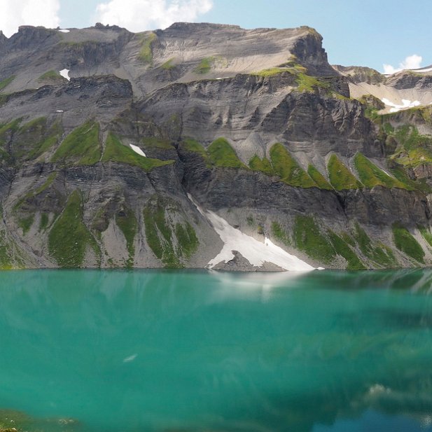 remplissage du vieux Emosson