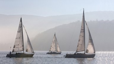 Petit temps sur le lac d'Annecy