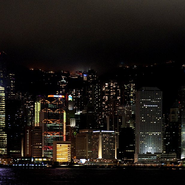Skyline de Hong Kong.